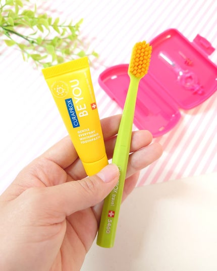 トラベルセット クラプロックスビーユー/CURAPROX/歯ブラシを使ったクチコミ(2枚目)