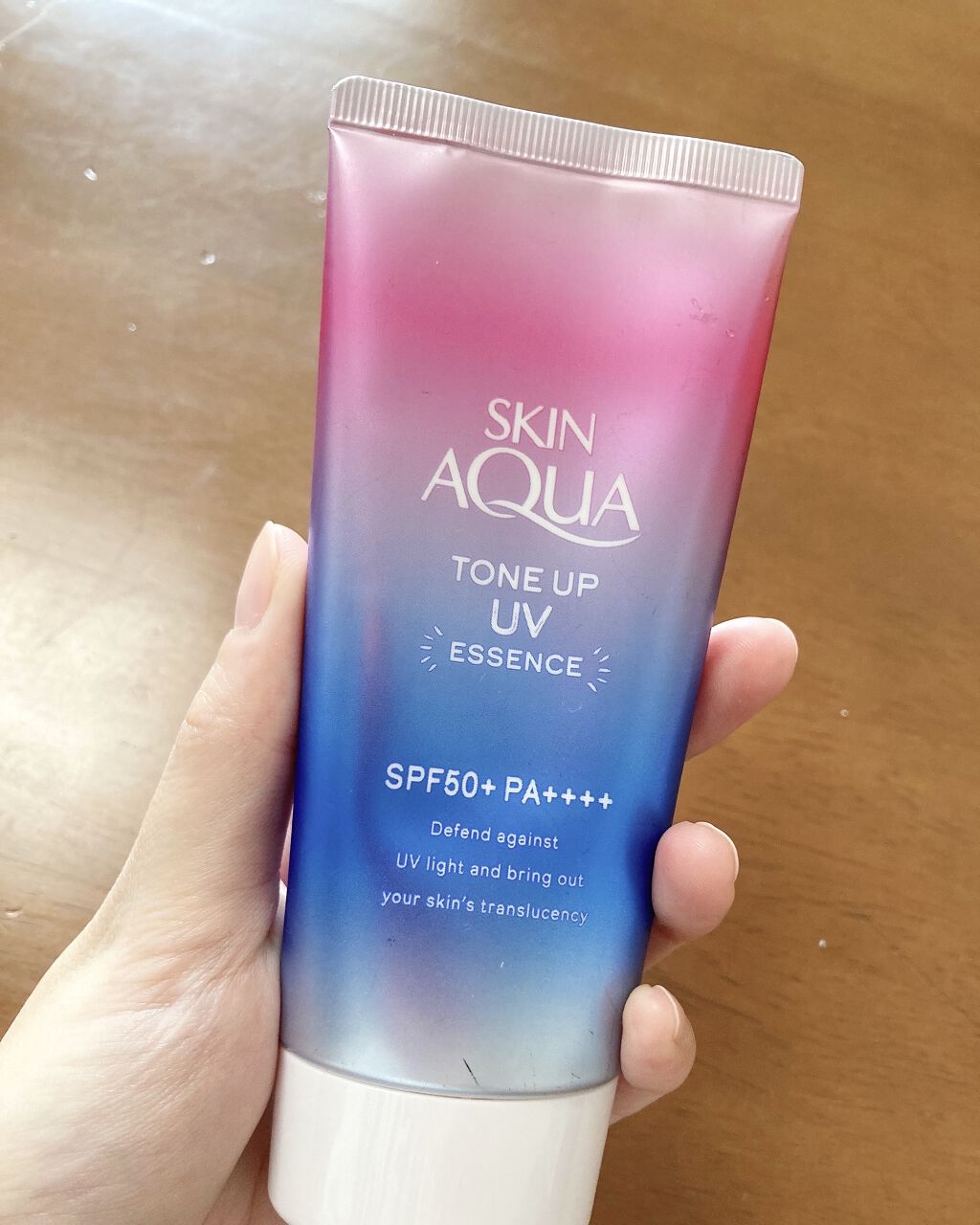 スキンアクア トーンアップUVエッセンス/スキンアクア/日焼け止めクリームを使ったクチコミ（1枚目）