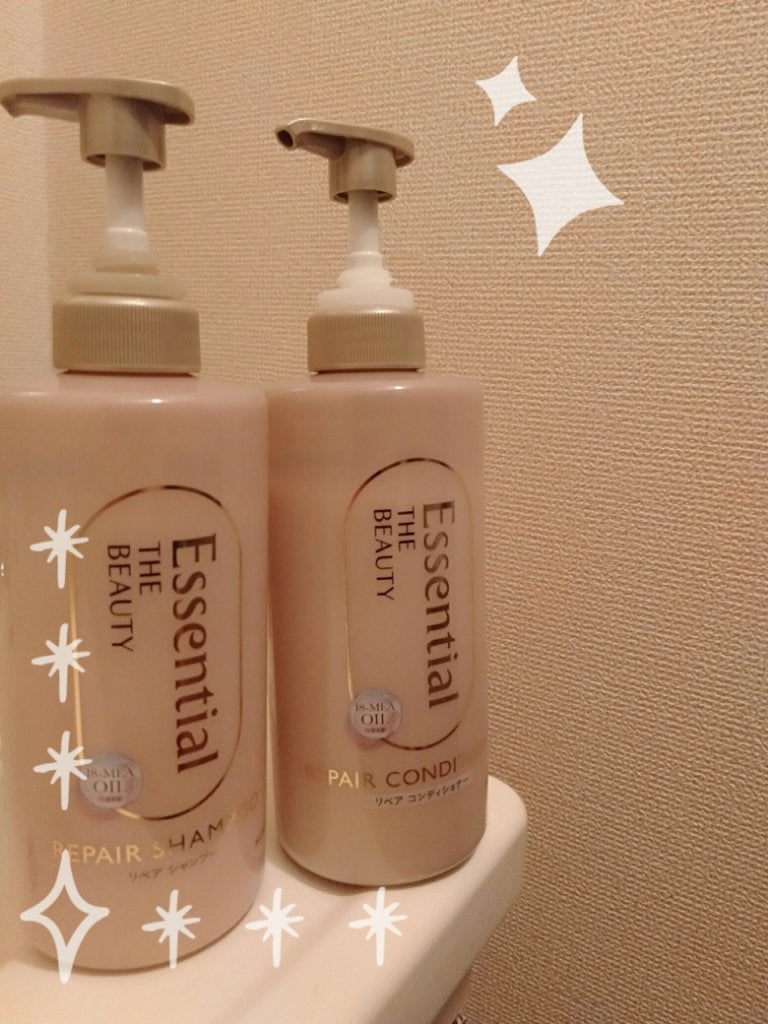 ザビューティ リペアシャンプー・コンディショナー/エッセンシャル/市販シャンプーを使ったクチコミ(1枚目)