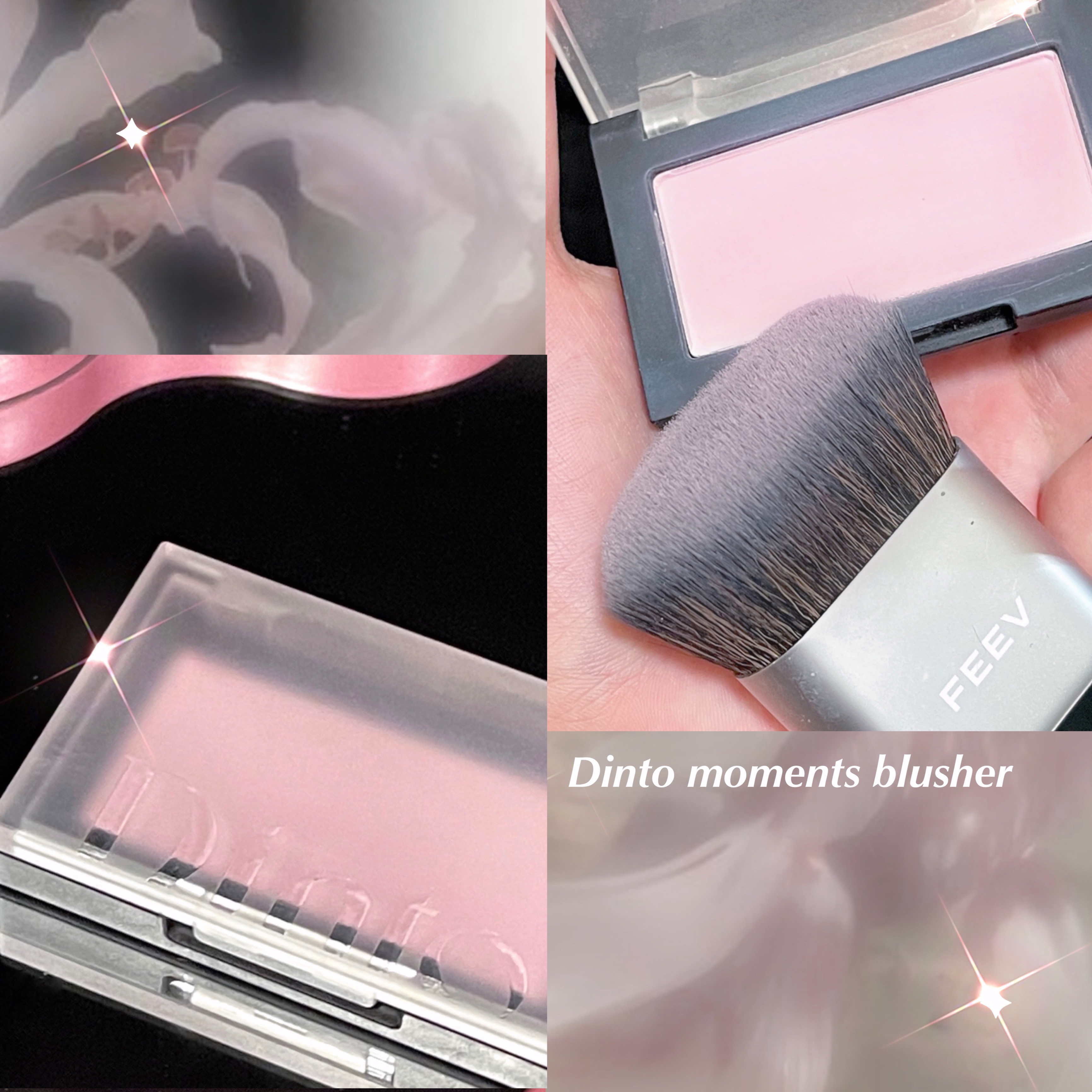 ブラーフィニシュブラッシャー/Dinto/パウダーチークを使ったクチコミ（1枚目）