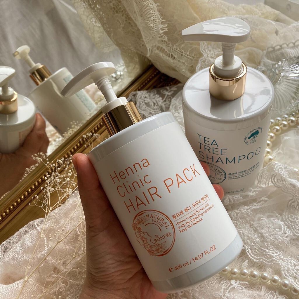 BONFRE TEA TREE SHAMPOO/NICHIRICH/市販シャンプーを使ったクチコミ(5枚目)