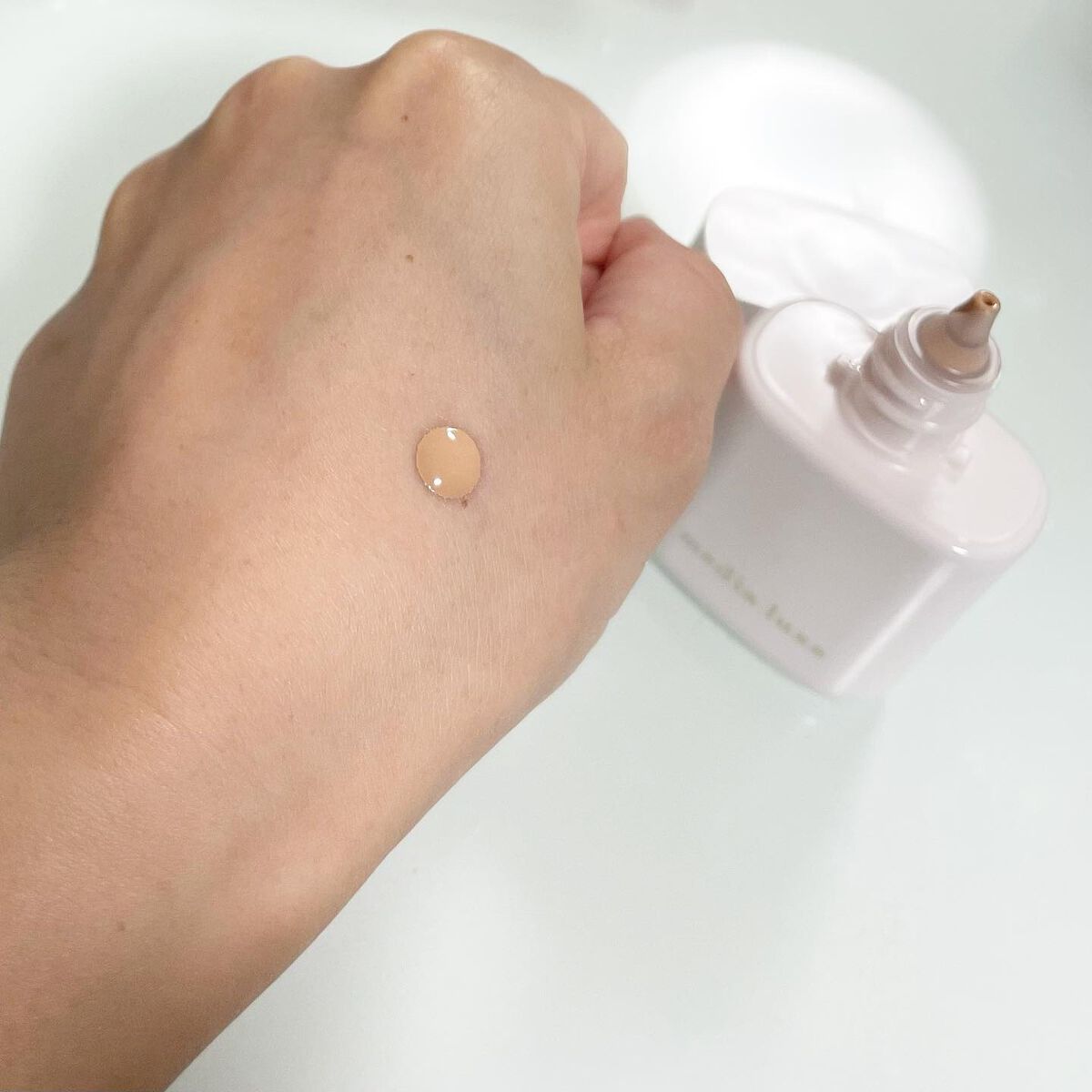 リキッドファンデーション/media luxe/リキッドファンデーションを使ったクチコミ(3枚目)