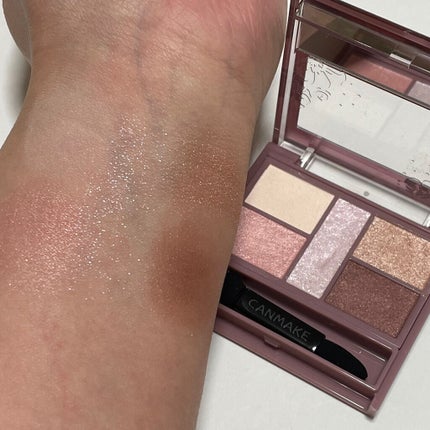 パーフェクトスタイリストアイズ/キャンメイク/アイシャドウパレットを使ったクチコミ(2枚目)