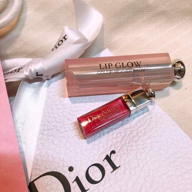 ディオール アディクト リップ グロウ マックス 206 ベリー（バックステージ限定色）/Dior/口紅を使ったクチコミ（1枚目）