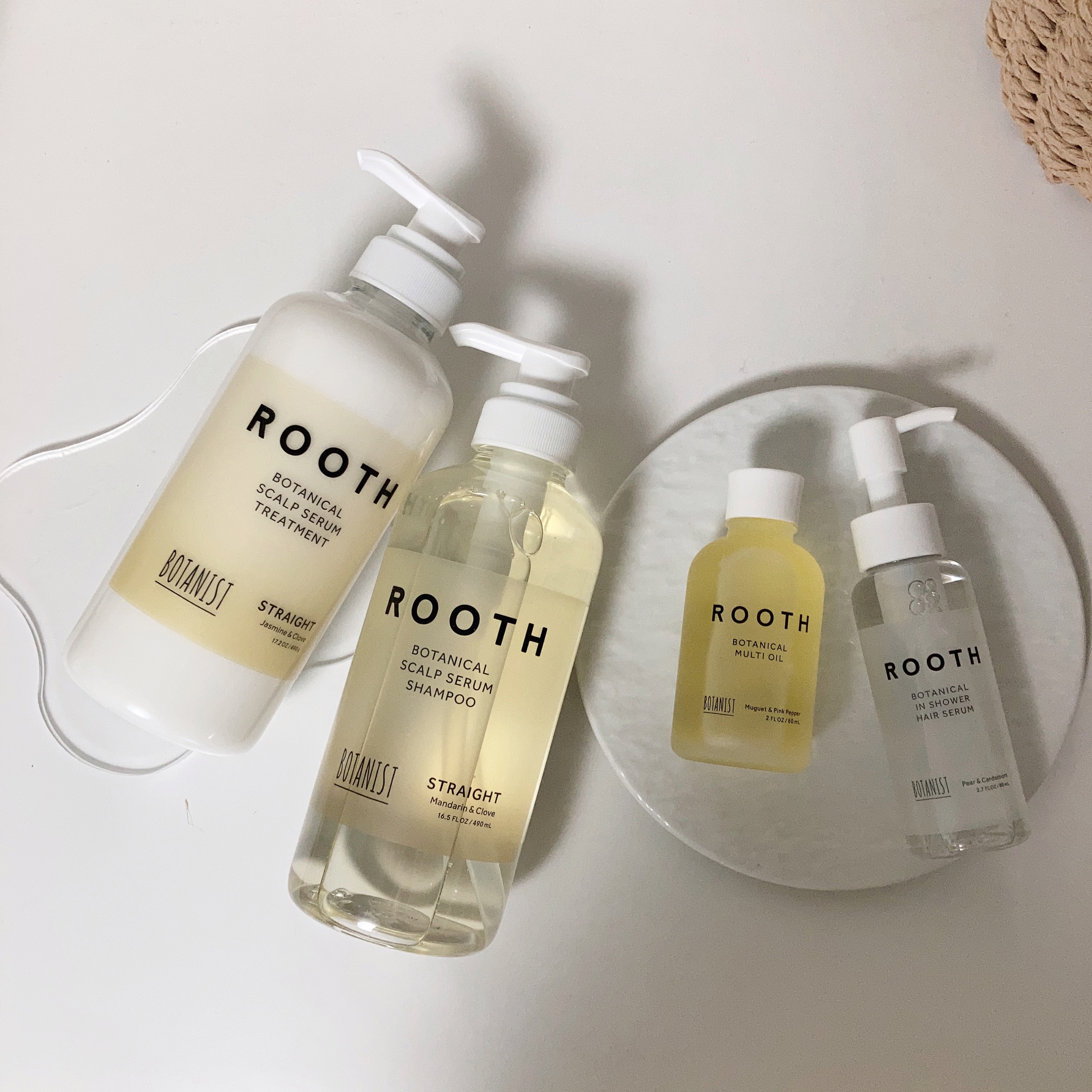 ルース ボタニカルスカルプセラム シャンプー・トリートメント（ストレート）/BOTANIST/市販シャンプーを使ったクチコミ（3枚目）