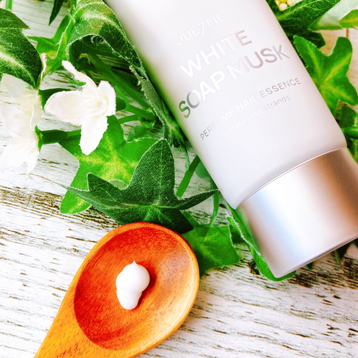 フレグランスヘアエッセンス アーバンローズ /JUL7ME/アウトバストリートメントを使ったクチコミ（2枚目）