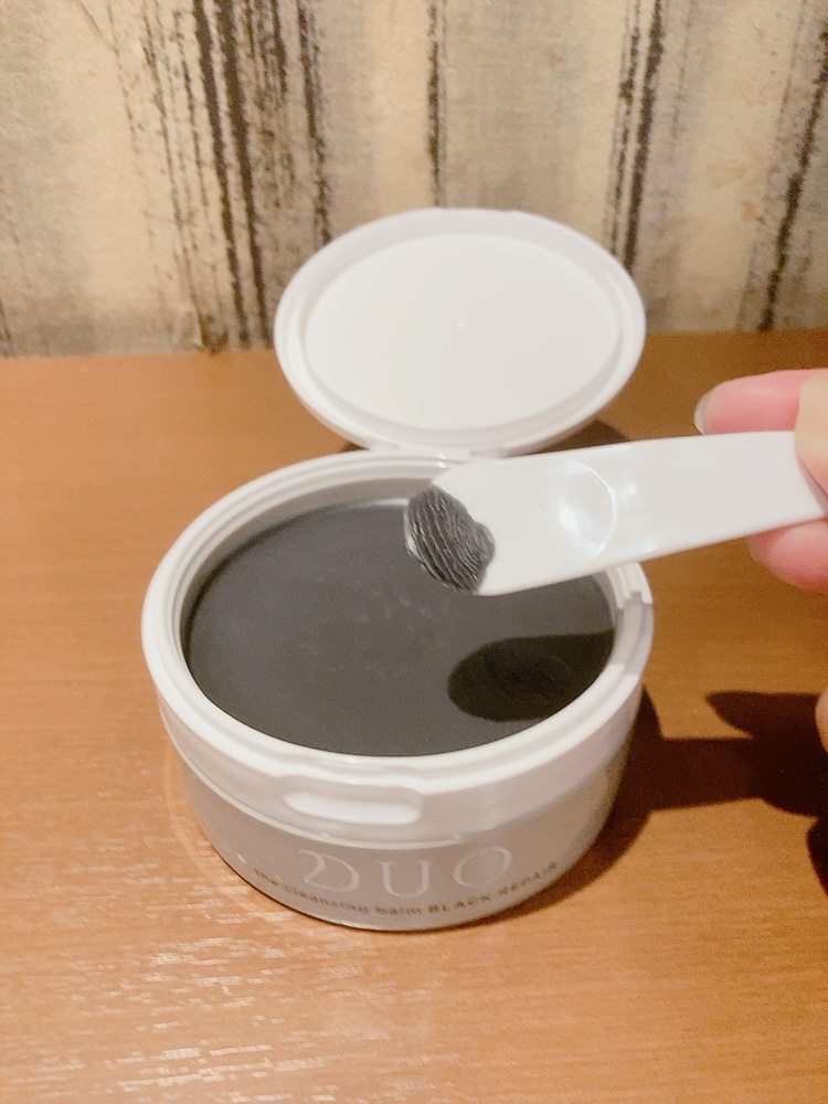 デュオ ザ クレンジングバーム ブラックリペア /DUO/クレンジングバームを使ったクチコミ（3枚目）