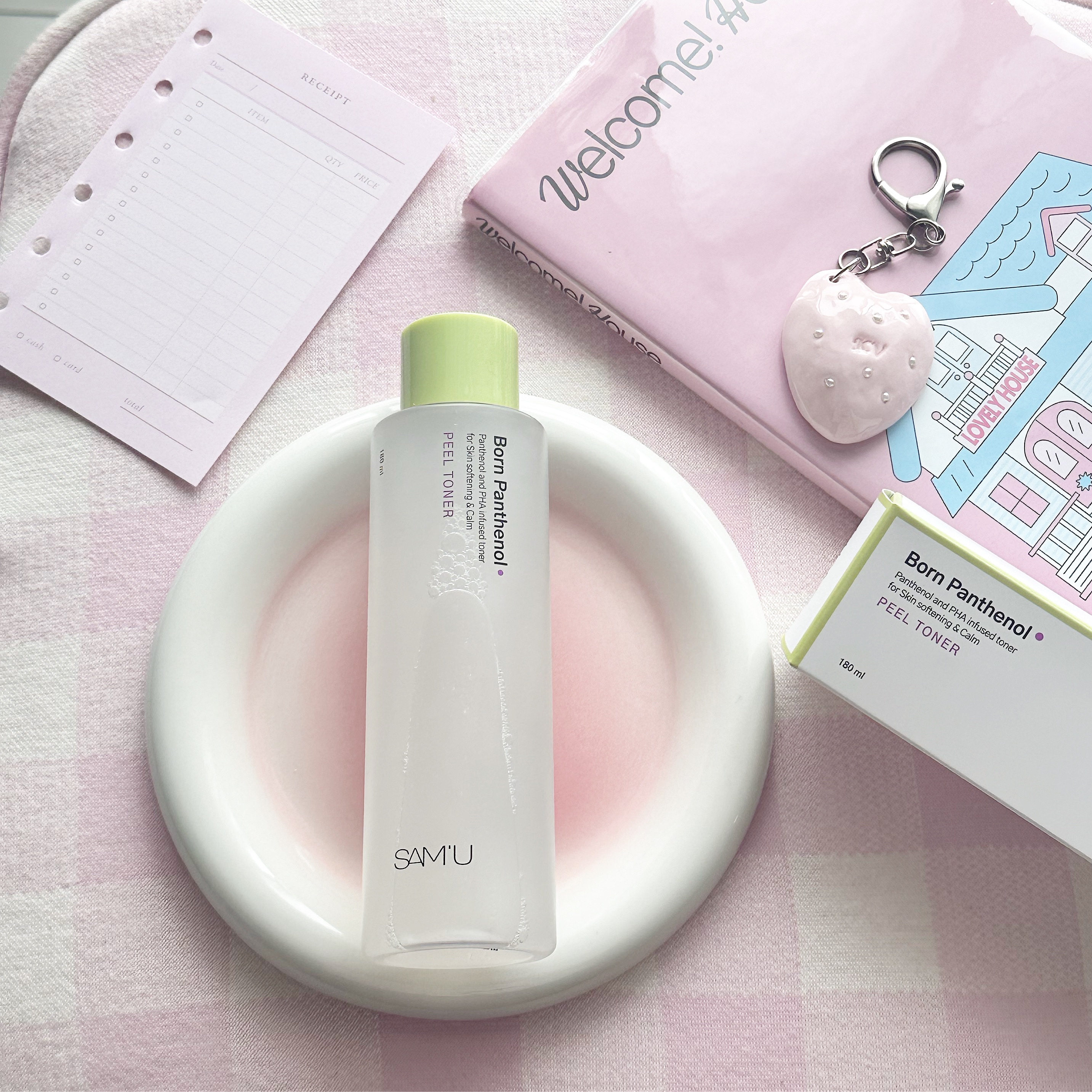 ボーンパンテノールピールトナー/SAM'U/化粧水を使ったクチコミ（1枚目）