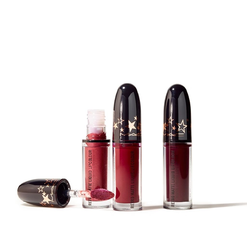 試してみた】M・A・C ラッキー スターズ レトロ マット キット：レッド