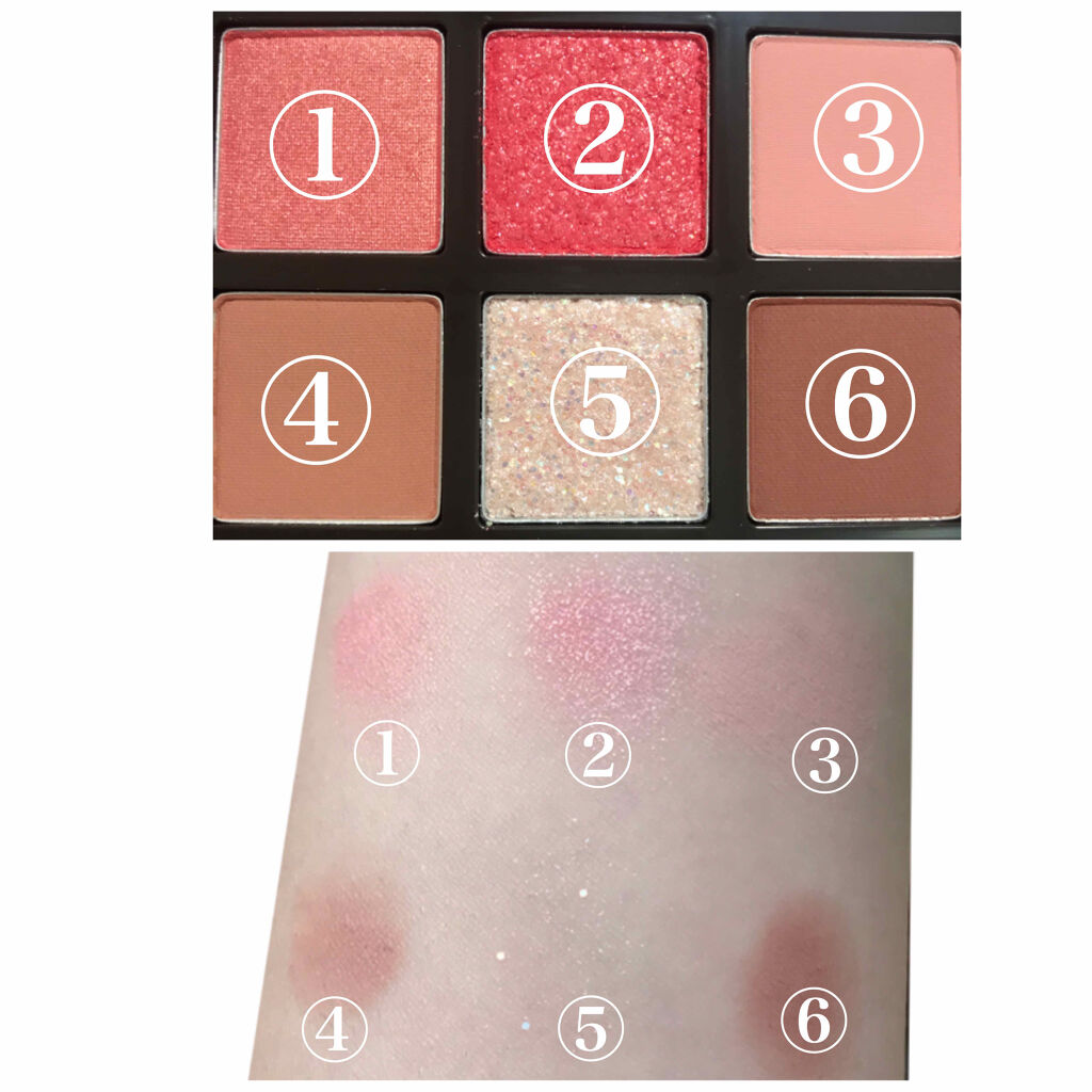 ハート プレイカラーアイズ/ETUDE/アイシャドウパレットを使ったクチコミ（3枚目）