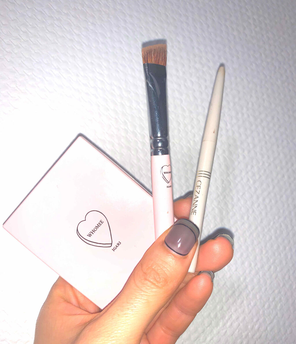 細芯 アイブロウ ライトブラウン/CEZANNE/アイブロウペンシルを使ったクチコミ（2枚目）