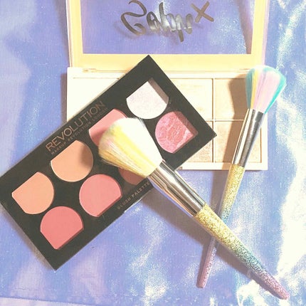 ユニコーンメイクブラシ/3COINS/メイクブラシを使ったクチコミ(4枚目)