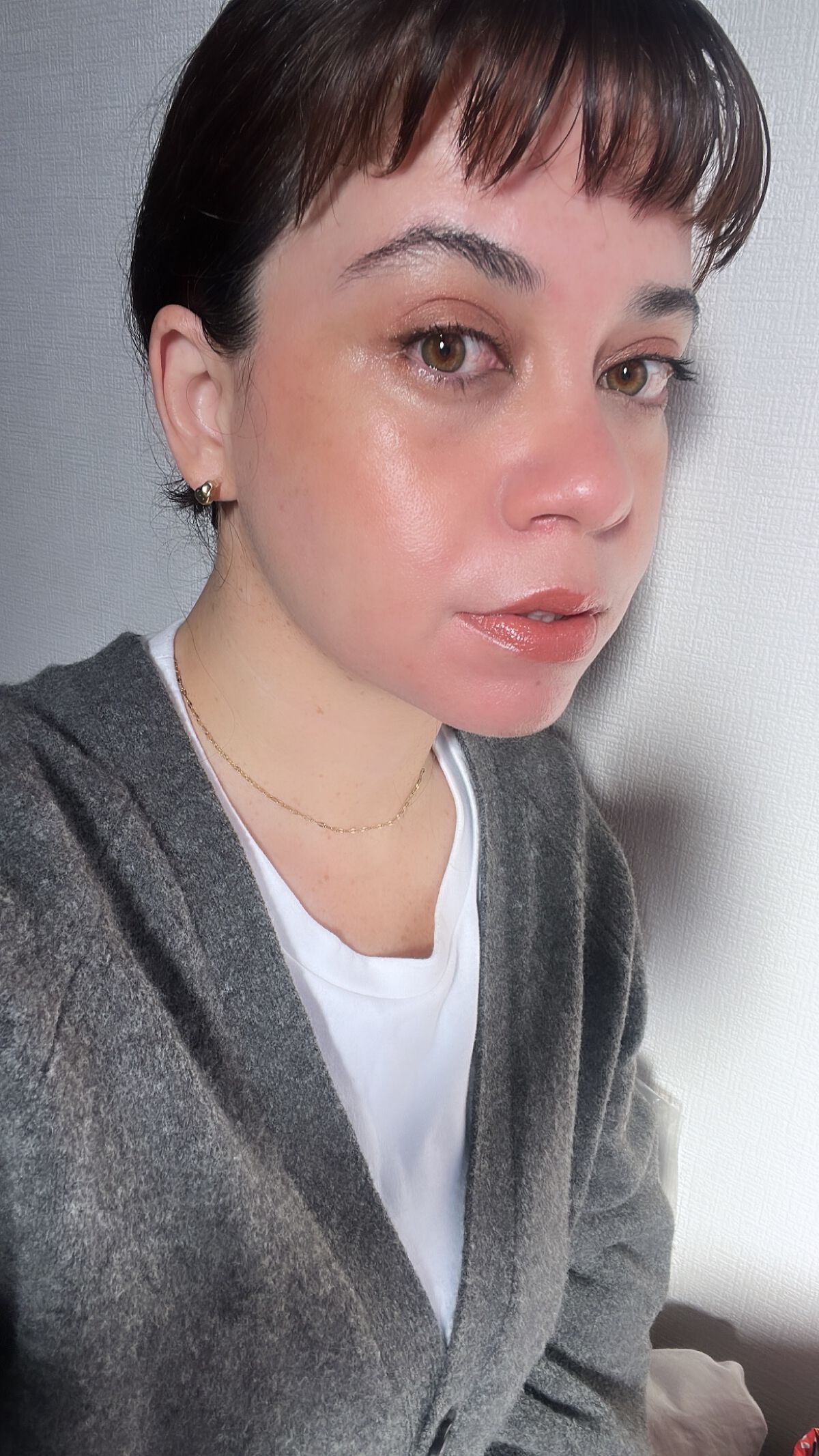 ミューティドグロー リクイドチークス/RMK/リキッドチークを使ったクチコミ（3枚目）