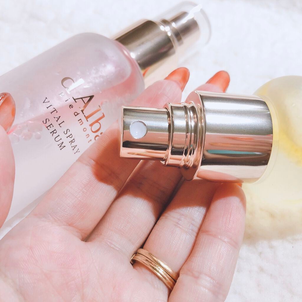 ダルバ ホワイトトリュフファーストスプレーセラム/ダルバ/ミスト状化粧水を使ったクチコミ(6枚目)