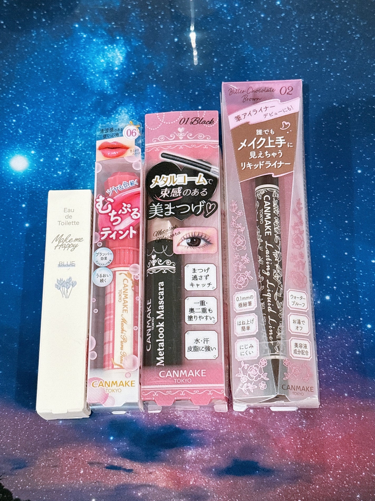 ラスティングリキッドライナー/キャンメイク/リキッドアイライナーを使ったクチコミ(1枚目)