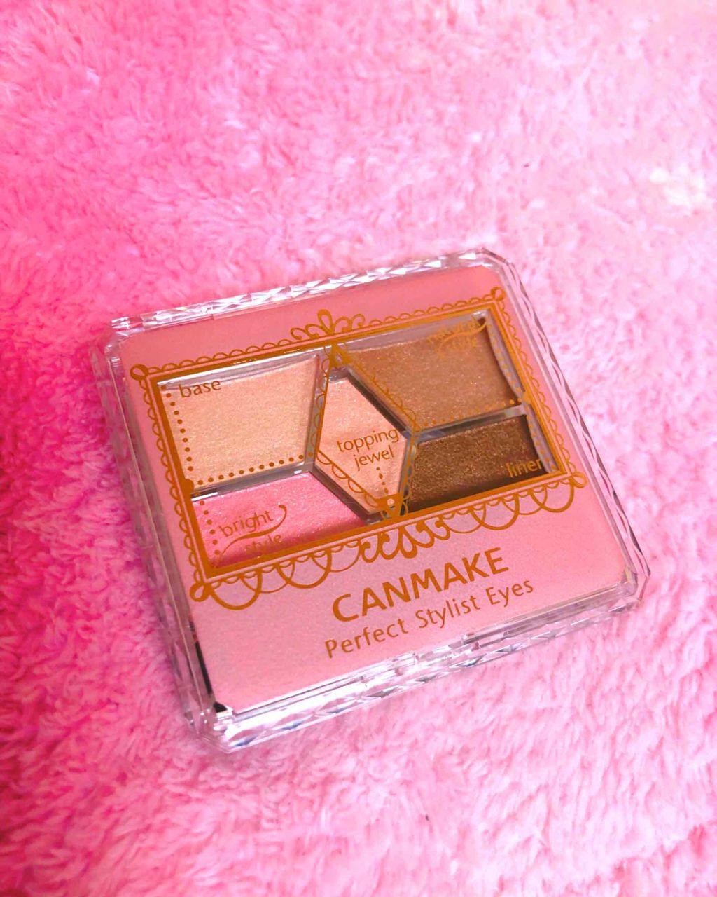 【旧品】パーフェクトスタイリストアイズ/キャンメイク/アイシャドウパレットを使ったクチコミ（1枚目）