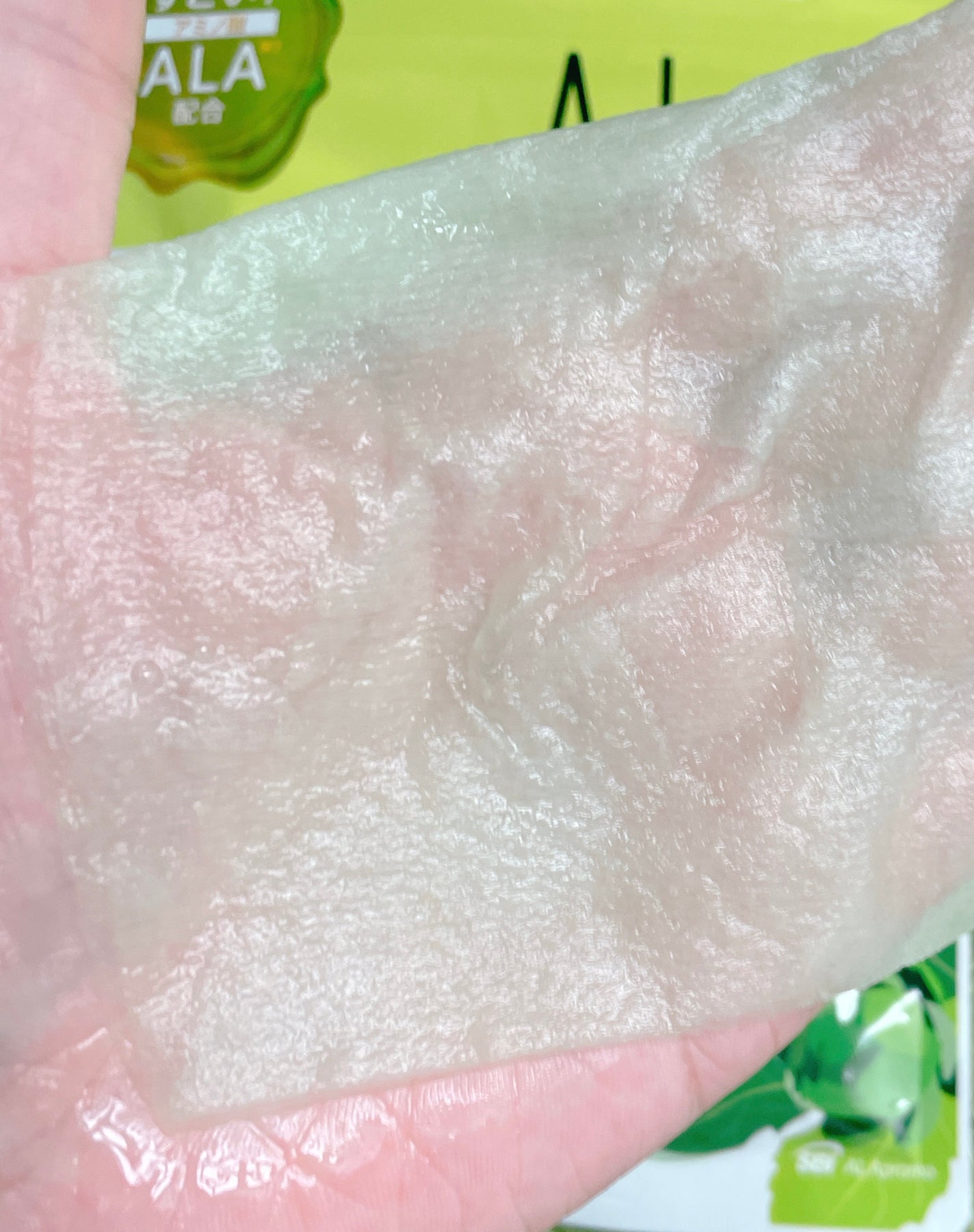 ALA グリーンフェイスマスク/ALA/シートマスク・パックを使ったクチコミ(3枚目)