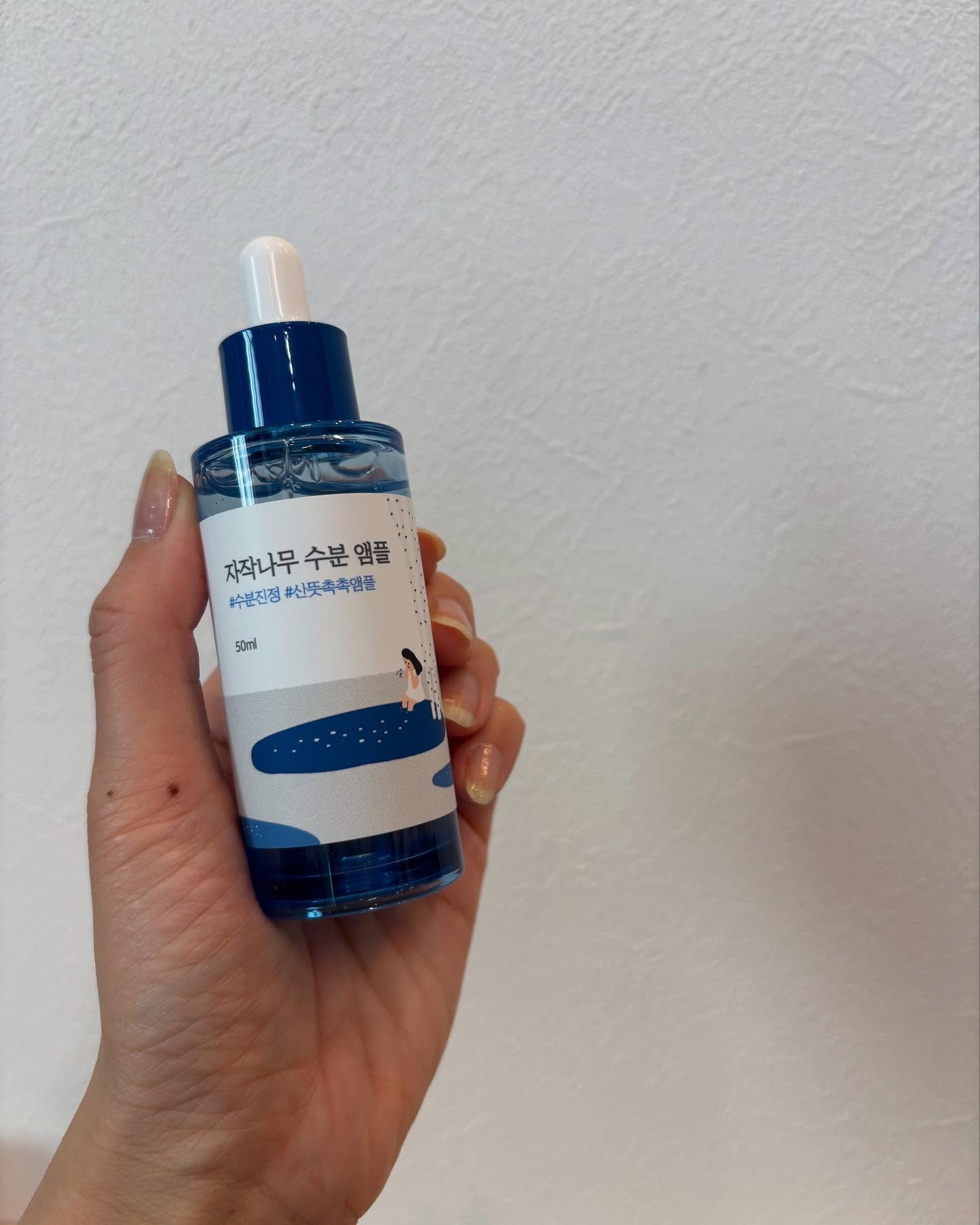 白樺水分セラム/ROUND LAB/美容液を使ったクチコミ（2枚目）