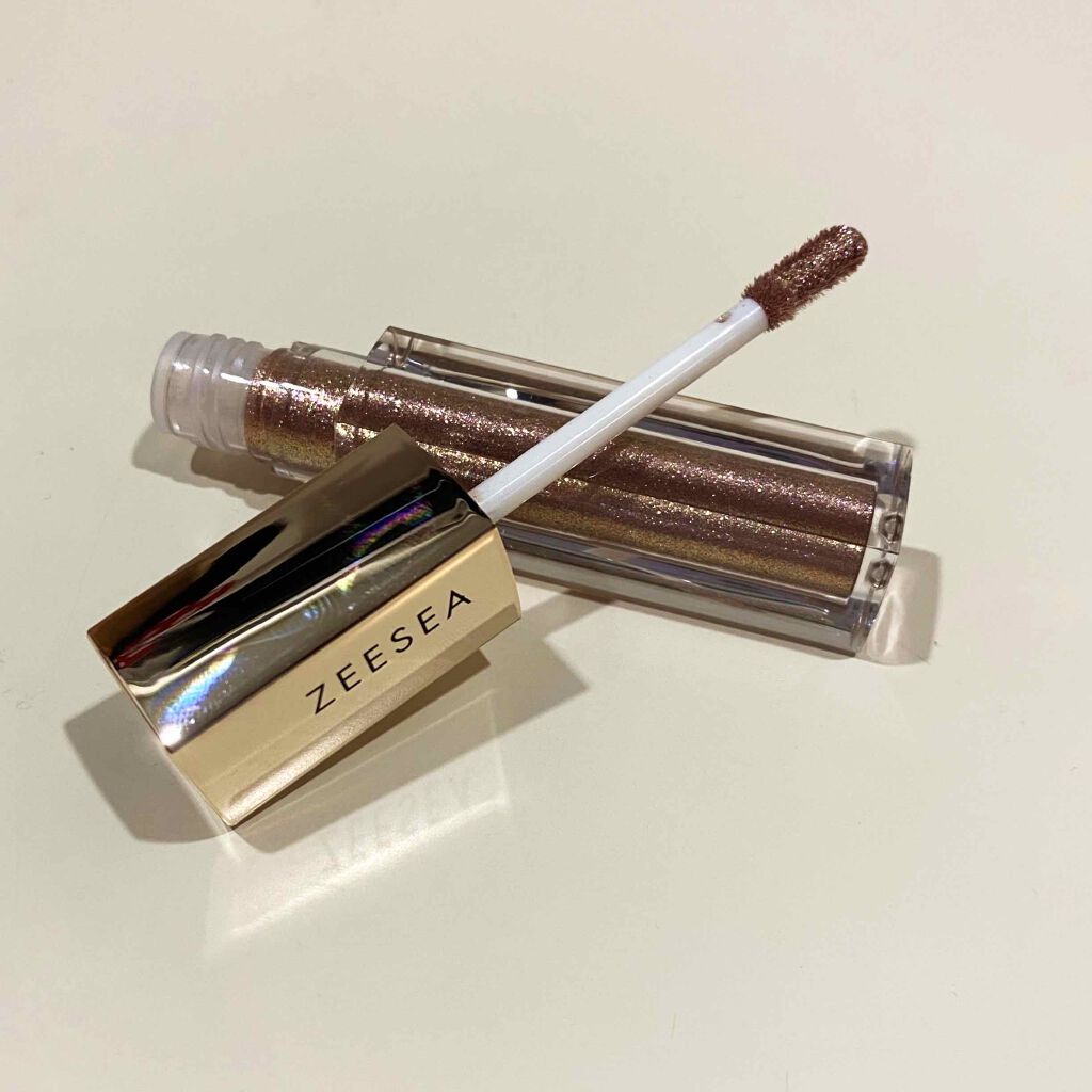 ダイヤモンドシリーズ 星空リキッドアイシャドウ/ZEESEA/リキッドアイシャドウを使ったクチコミ（3枚目）