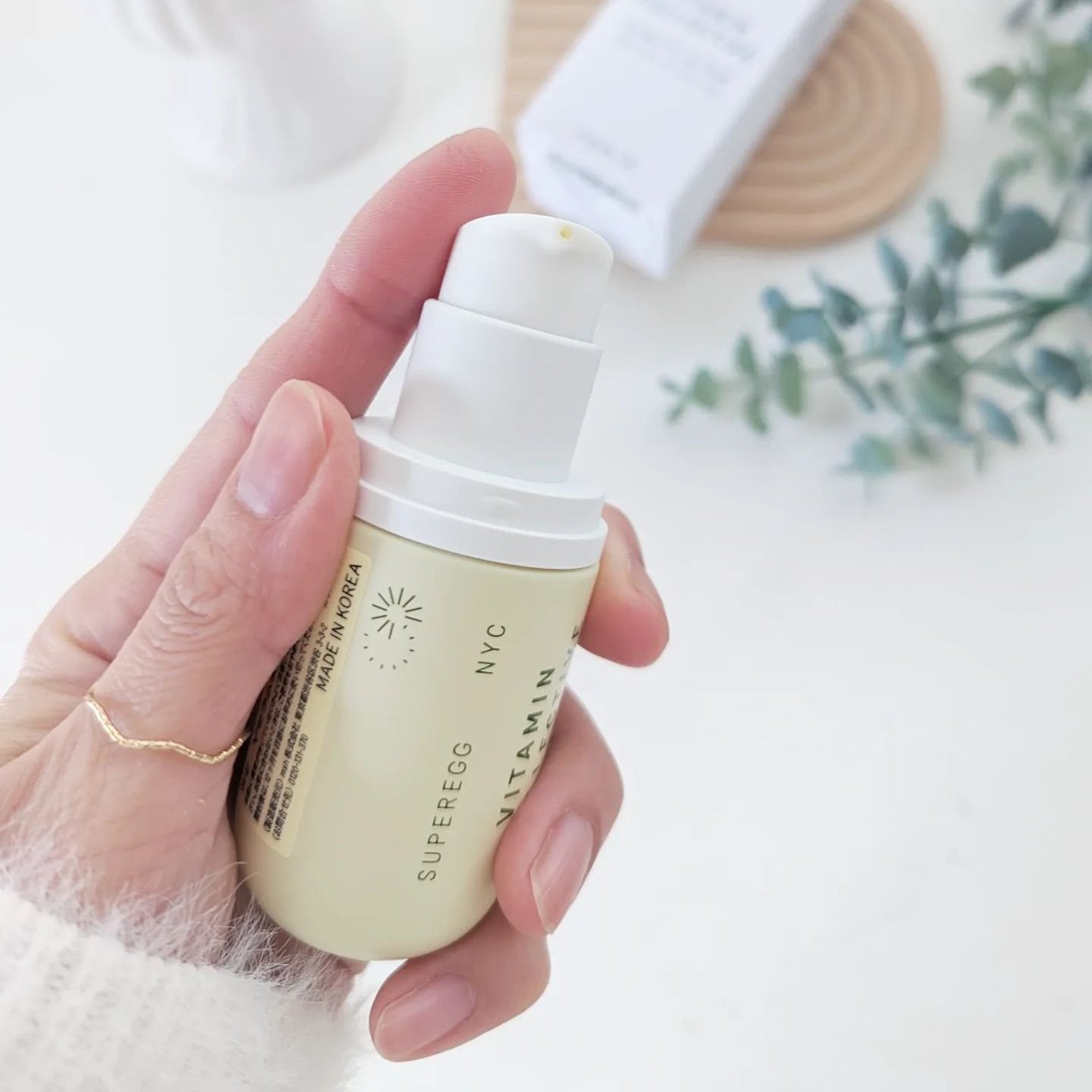 ビタミン コレクティブ バイタリティ エリクサー/SUPEREGG /美容液を使ったクチコミ(4枚目)