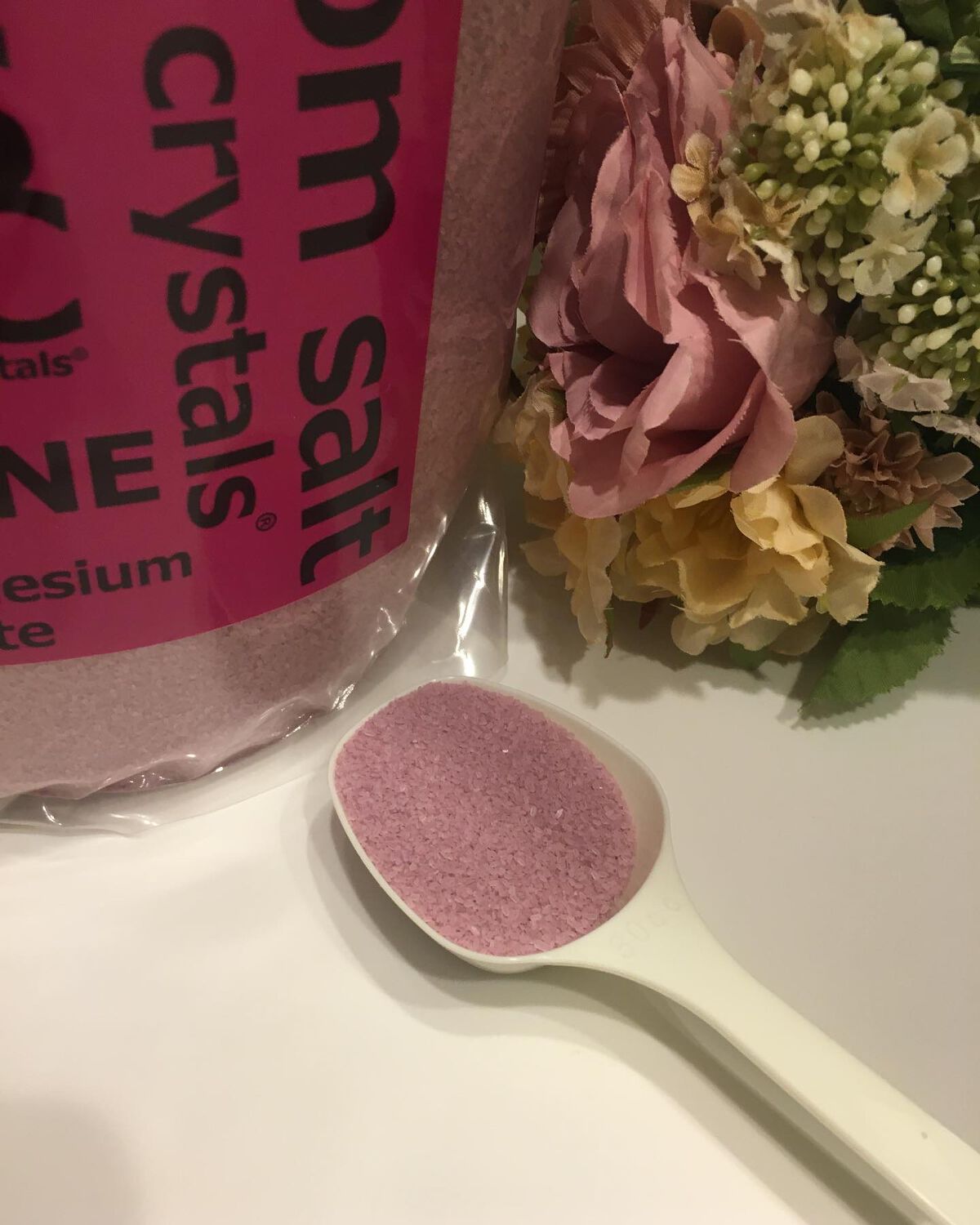 シークリスタルス エプソムソルト 赤ワイン/sea crystals/無機塩系入浴剤を使ったクチコミ（2枚目）