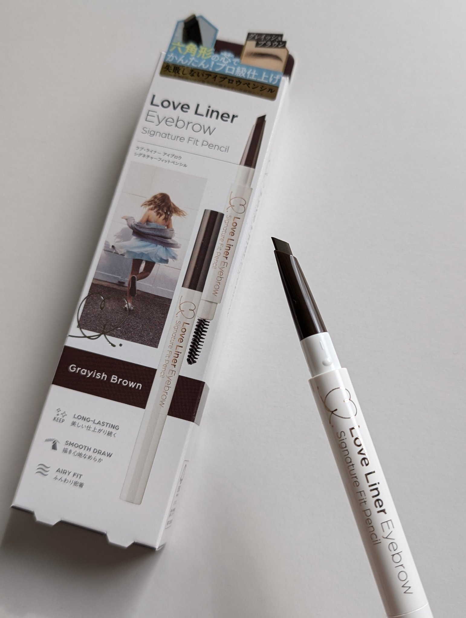 ラブ・ライナー　シグネチャーフィットペンシル＜アイブロウ＞/ラブ・ライナー/アイブロウペンシルを使ったクチコミ（2枚目）
