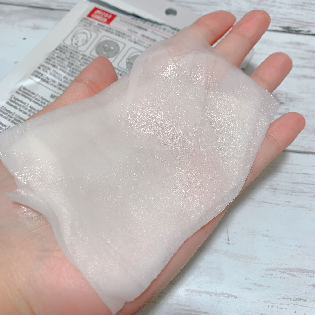 椿うるうるエッセンスマスク/MITOMO/シートマスク・パックを使ったクチコミ（3枚目）