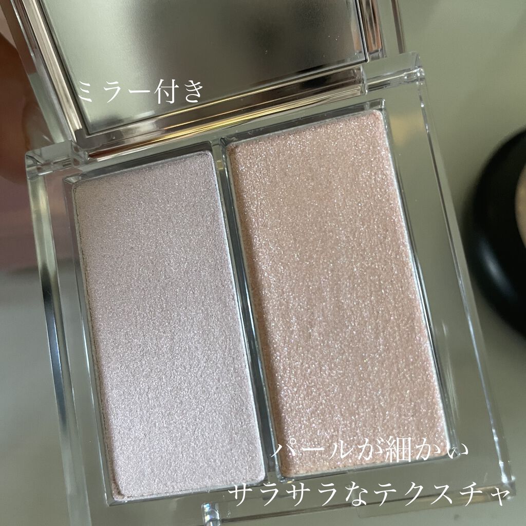 プリズムハイライターデュオ/CLIO/パウダーハイライトを使ったクチコミ（3枚目）