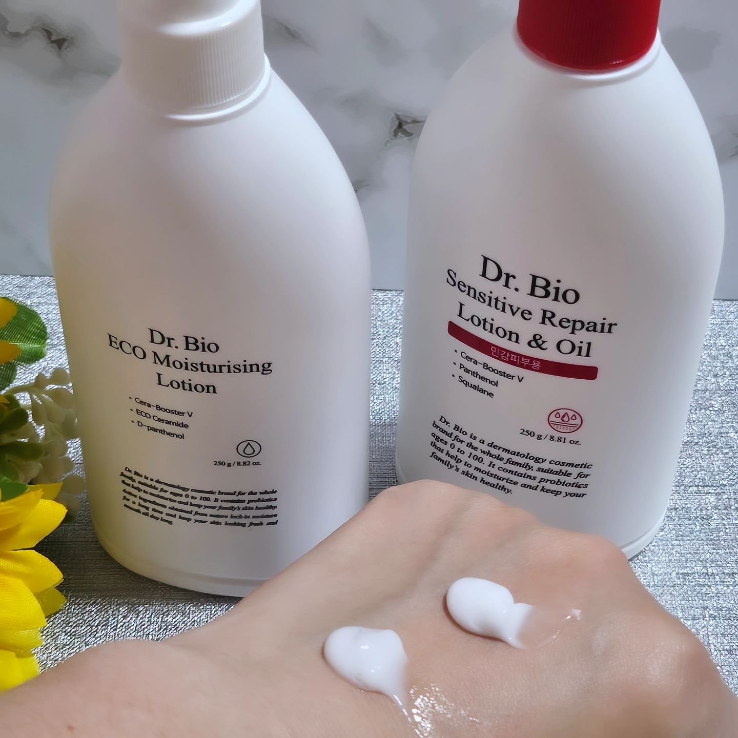 センシティブ リペア ローション&オイル/Dr.Bio/ボディクリームを使ったクチコミ（2枚目）