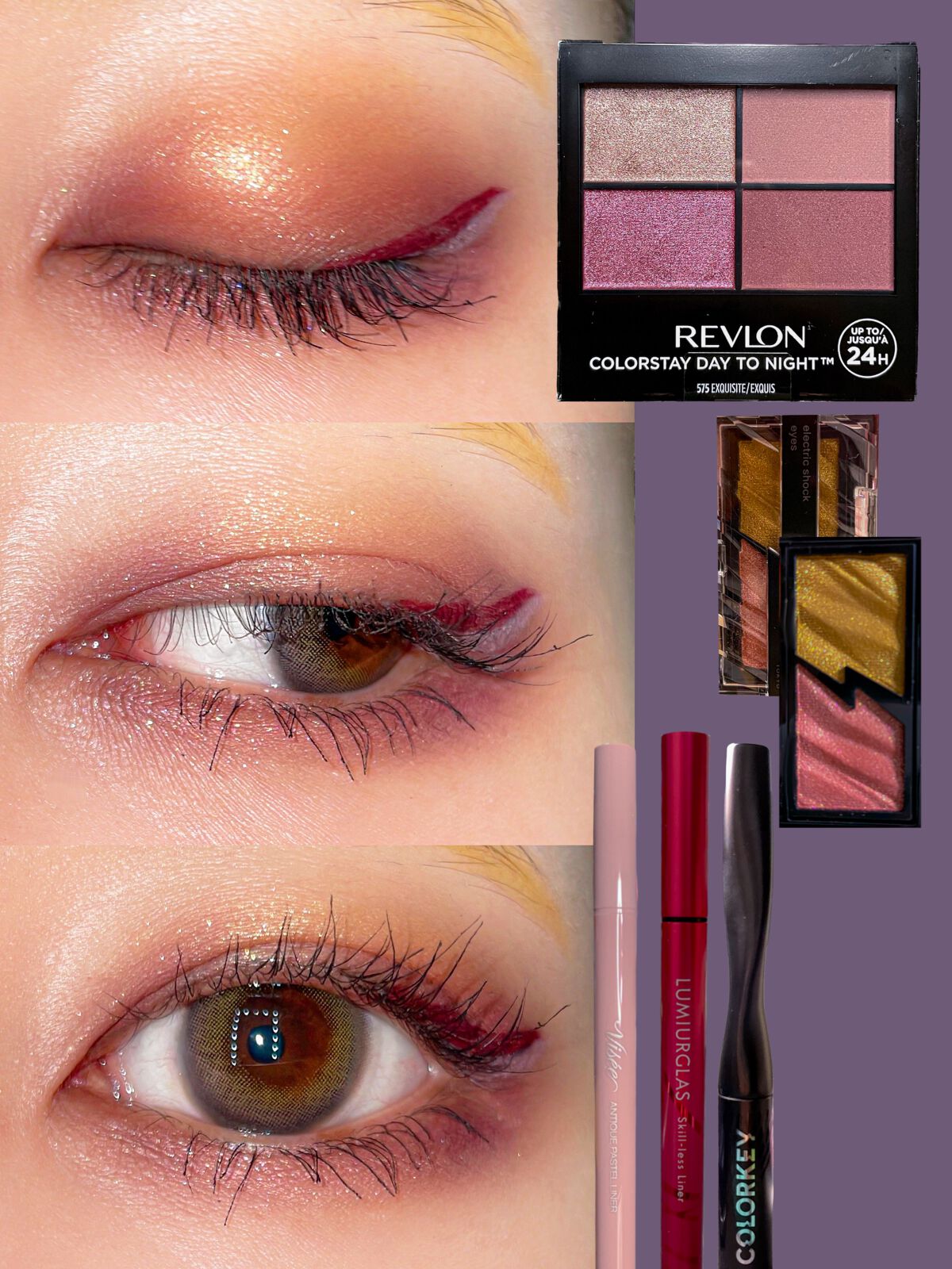 アンティークパステル ライナー/Visée/リキッドアイライナーを使ったクチコミ（2枚目）