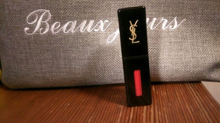 ルージュ ピュールクチュール ヴェルニ ヴィニルクリーム/YVES SAINT LAURENT BEAUTE/口紅を使ったクチコミ(1枚目)