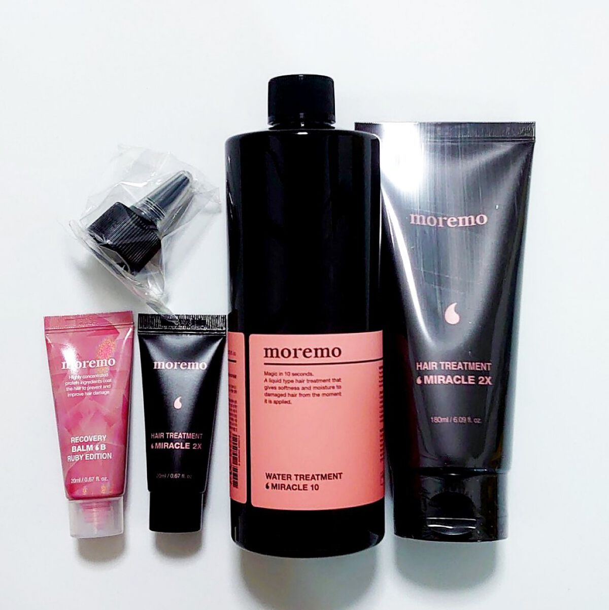 ウォータートリートメントミラクル10/moremo/洗い流すヘアトリートメントを使ったクチコミ（1枚目）