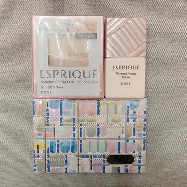 シンクロフィット パクト UV/ESPRIQUE/パウダーファンデーションを使ったクチコミ（1枚目）