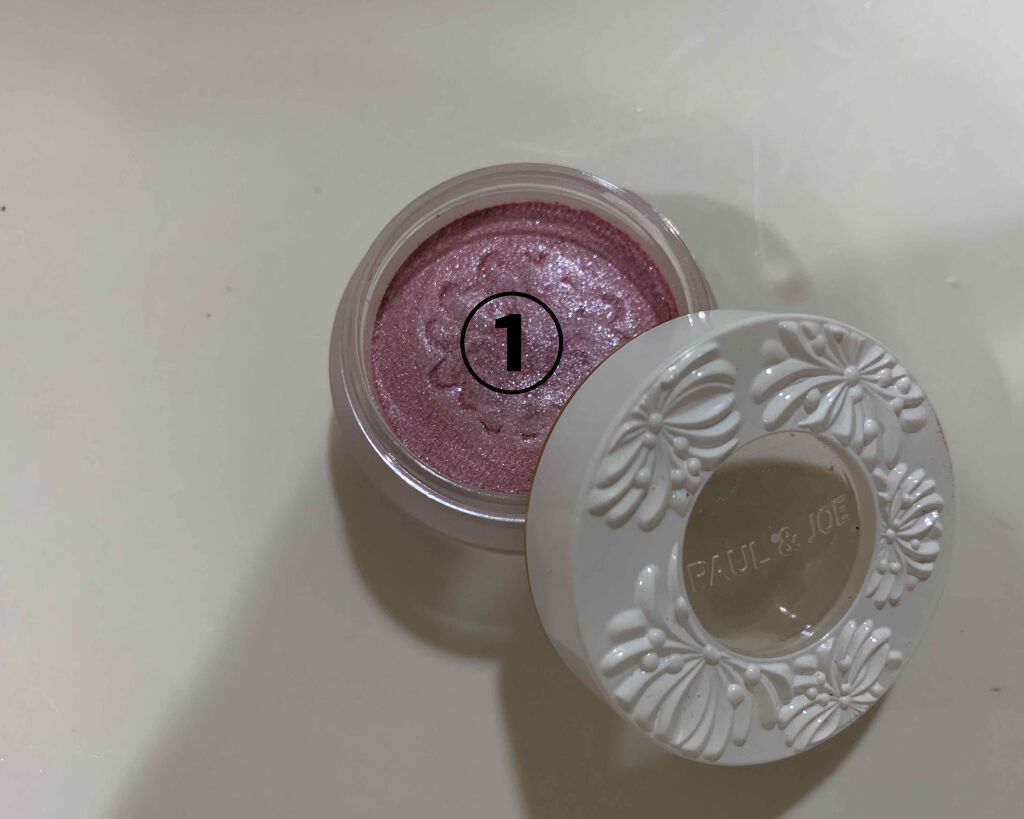 スパークリング アイカラー/PAUL & JOE BEAUTE/単色アイシャドウを使ったクチコミ（2枚目）
