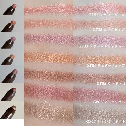 グリームオンフィットシャドウ/excel/スティックアイシャドウを使ったクチコミ(2枚目)