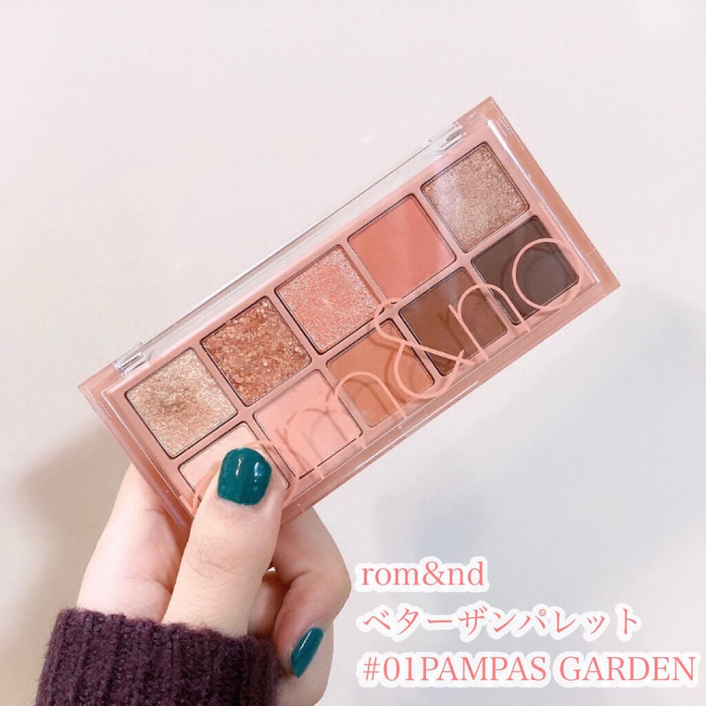ベターザンパレット/rom&nd/アイシャドウパレットを使ったクチコミ(2枚目)