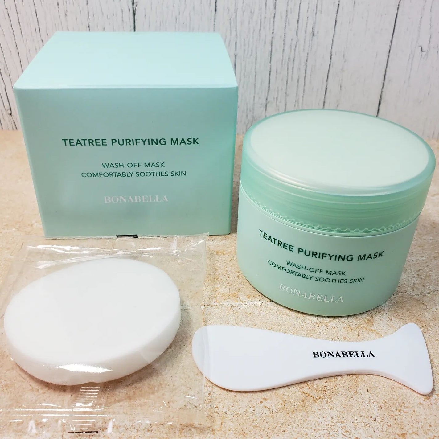 ティーツリーピュリファイングマスク/BONABELLA/洗い流すパック・マスクを使ったクチコミ(9枚目)