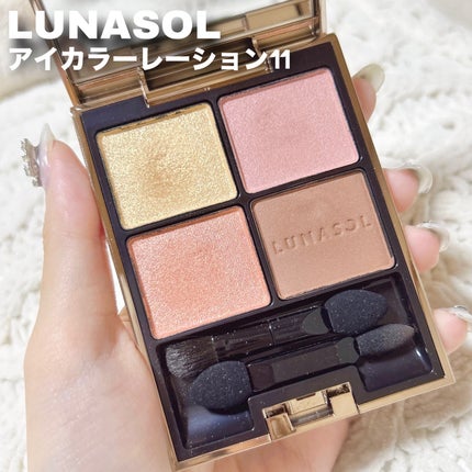 アイカラーレーション/LUNASOL/アイシャドウパレットを使ったクチコミ(6枚目)