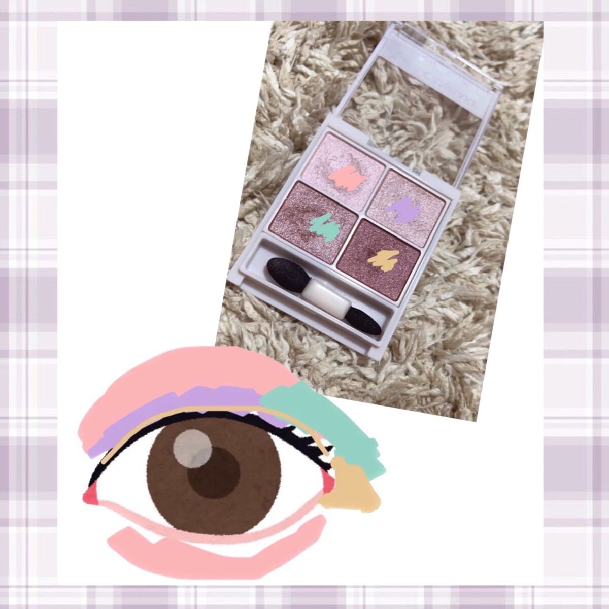 シルキースフレアイズ/キャンメイク/アイシャドウパレットを使ったクチコミ（3枚目）