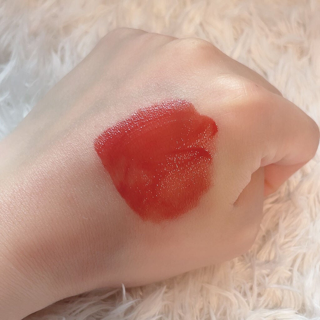 ウォーターリフレクティングリップティント/INTO U/リップティントを使ったクチコミ(2枚目)