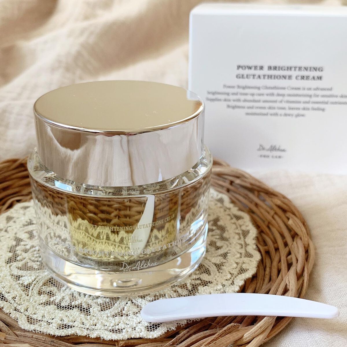 パワーブライトニング グルタチオンクリーム/Dr.Althea/フェイスクリームを使ったクチコミ(7枚目)