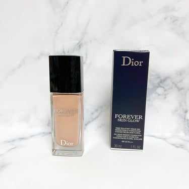 ディオールスキン フォーエヴァー フルイド グロウ/Dior/リキッドファンデーションを使ったクチコミ（2枚目）