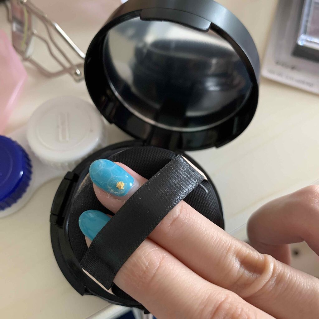 UR GLAM LUXE CUSHION FOUNDATION/U R GLAM/クッションファンデーションを使ったクチコミ(2枚目)