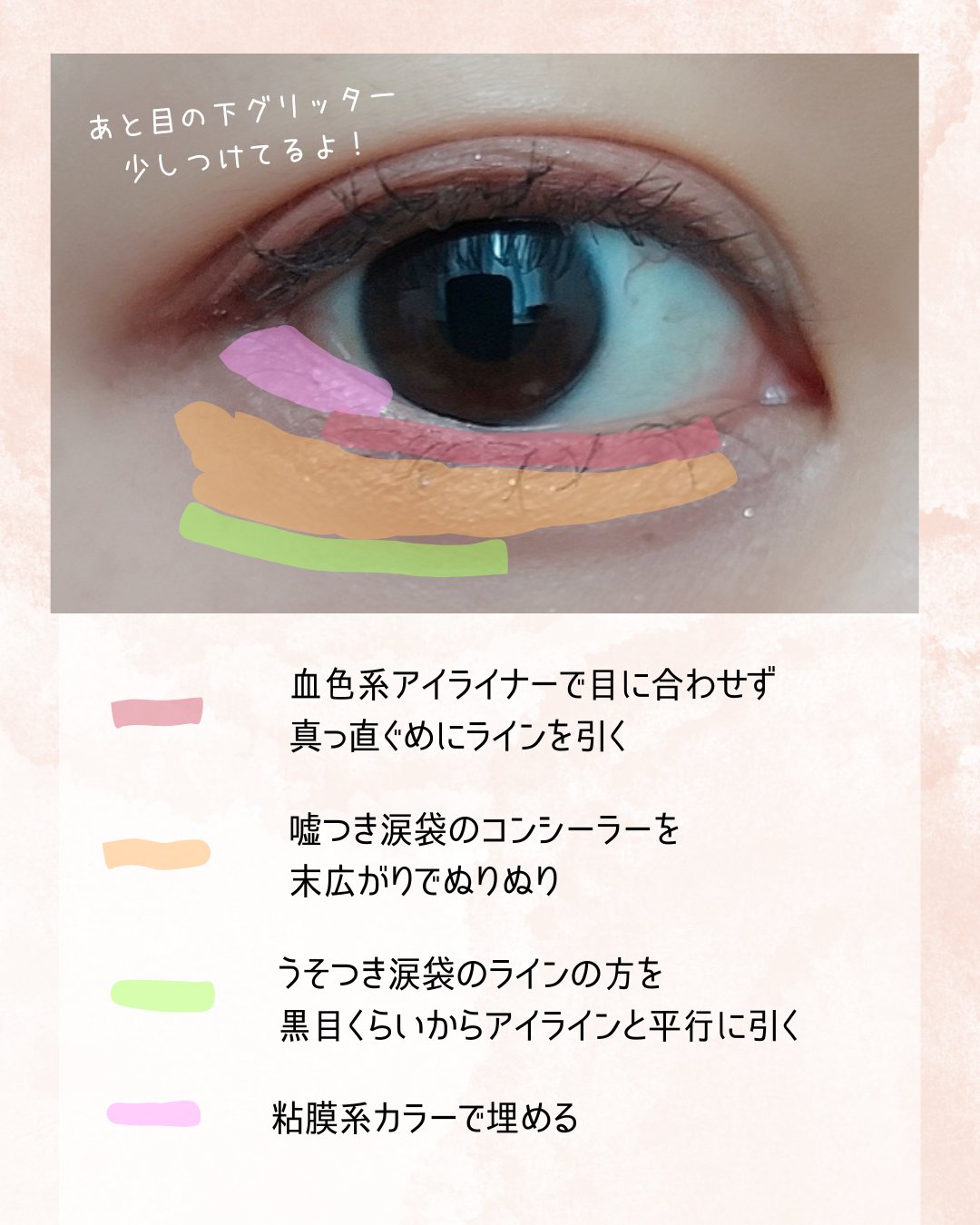 ピメル　パーフェクトアイバッグペンシル/pdc/リキッドアイライナーを使ったクチコミ（3枚目）