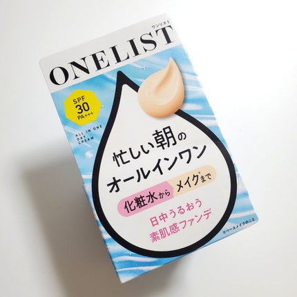 ワンリスト オールインワン デイクリーム/ナリスアップ/オールインワン化粧品を使ったクチコミ(1枚目)