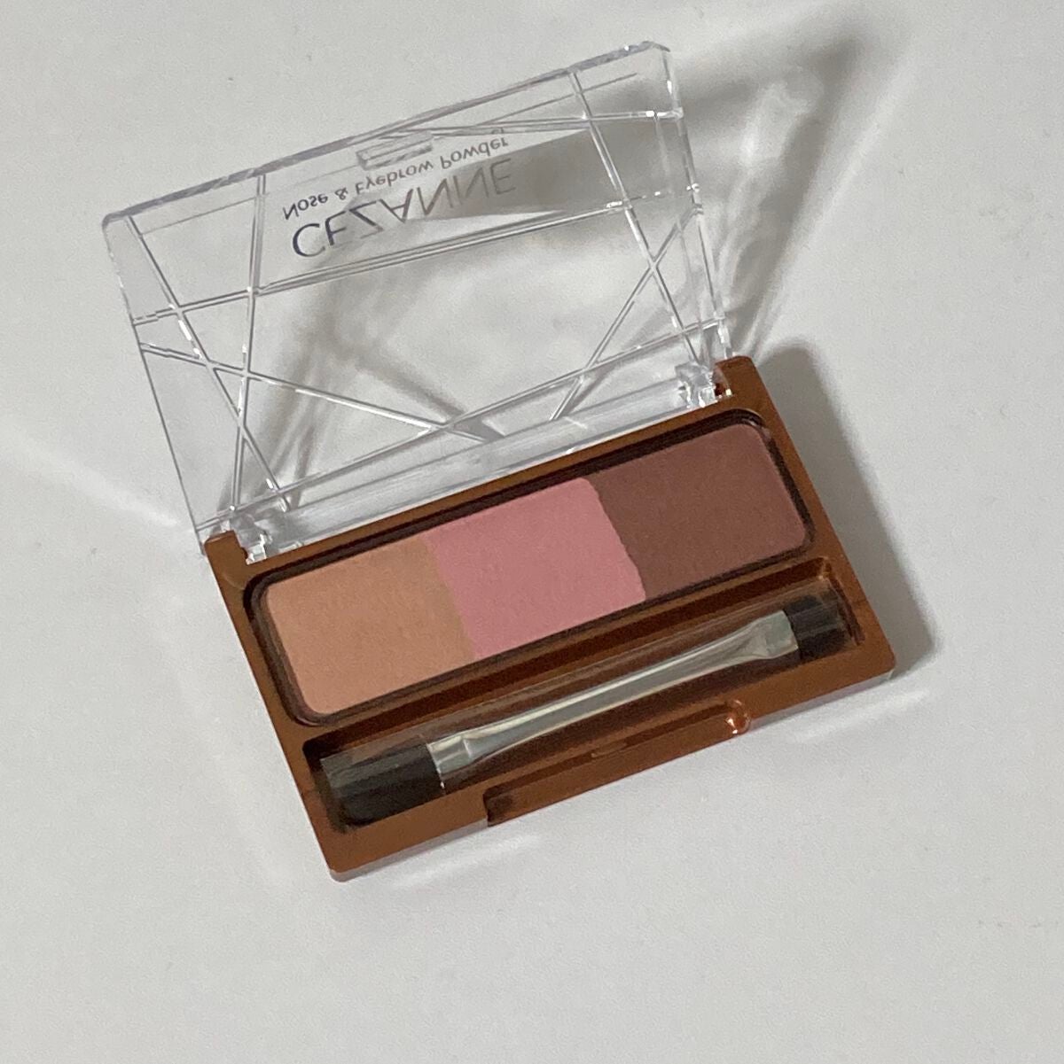 ノーズ&アイブロウパウダー/CEZANNE/パウダーアイブロウを使ったクチコミ(2枚目)