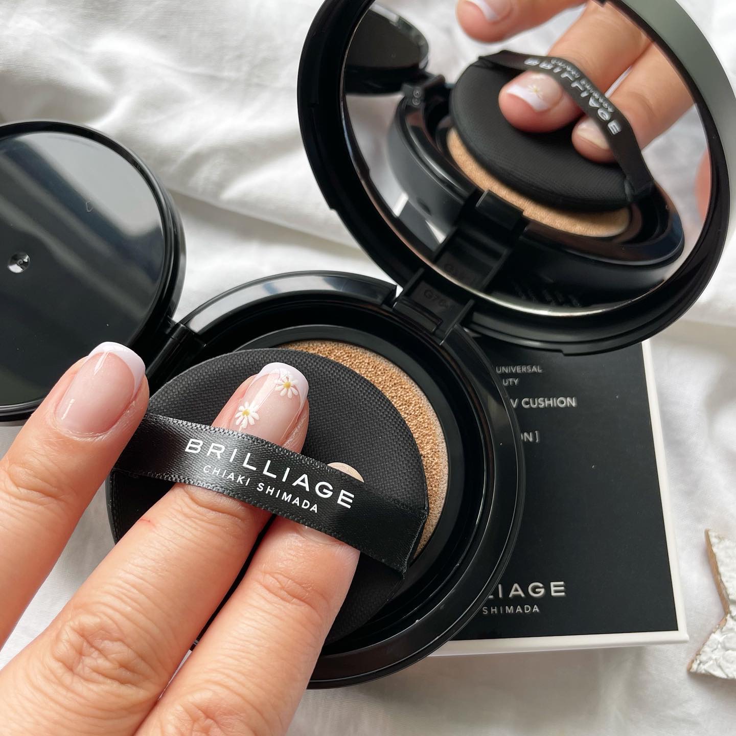 クリエイターズ ロングウェア UV クッション/ブリリアージュ/クッションファンデーションを使ったクチコミ（3枚目）