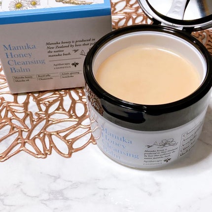 マヌカハニー クレンジングバーム/アピセラピーコスメティクス/クレンジングバームを使ったクチコミ(5枚目)