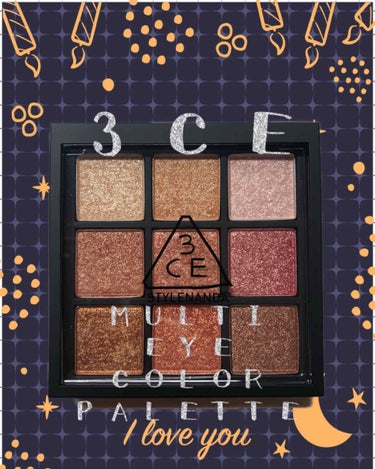 3CE MOOD RECIPE MULTI EYE COLOR PALETTE/3CE/アイシャドウパレットを使ったクチコミ（1枚目）