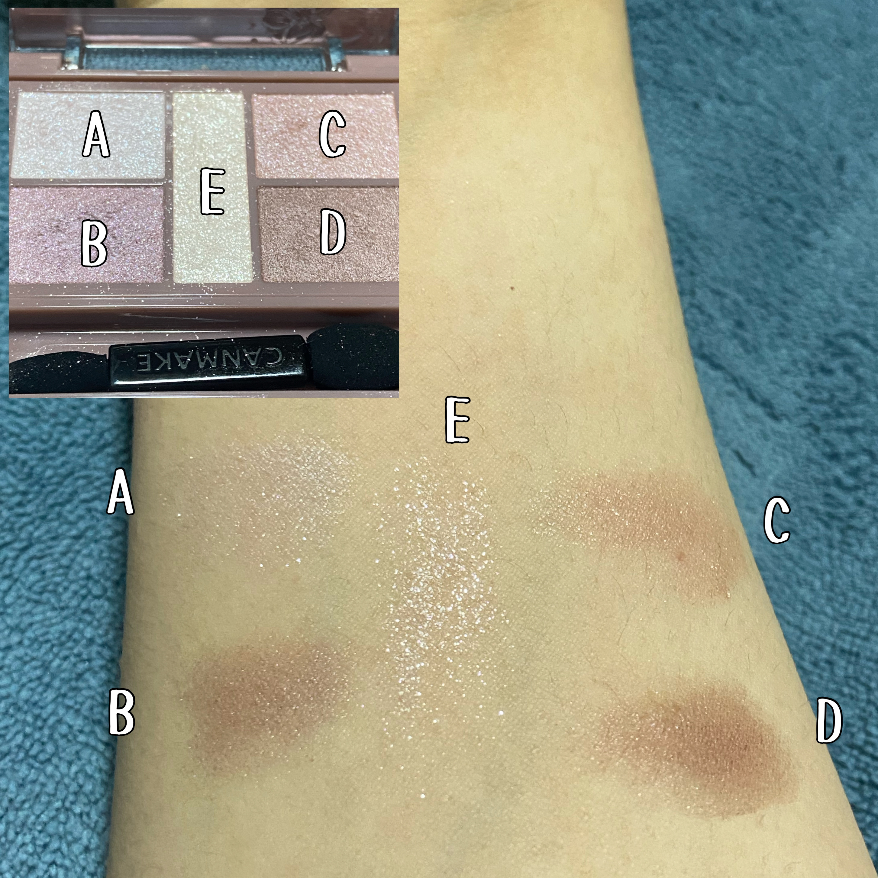 パーフェクトスタイリストアイズ 26 ミラージュモーヴ/キャンメイク/アイシャドウパレットを使ったクチコミ（2枚目）